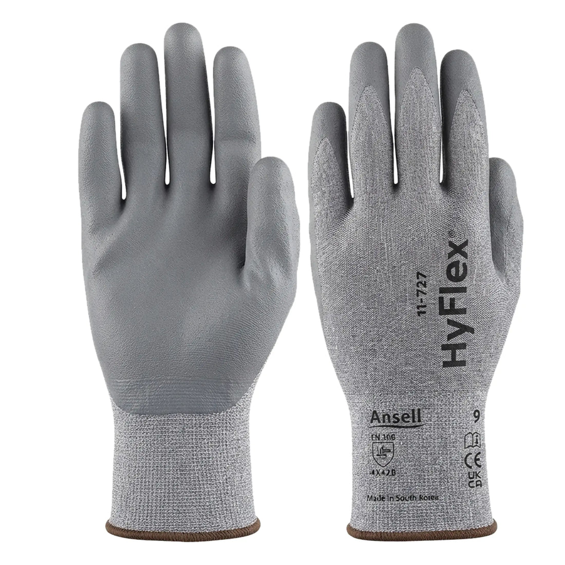 Ansell HyFlex 11-727 Kesilmeye Dayanıklı PU İş Eldiveni