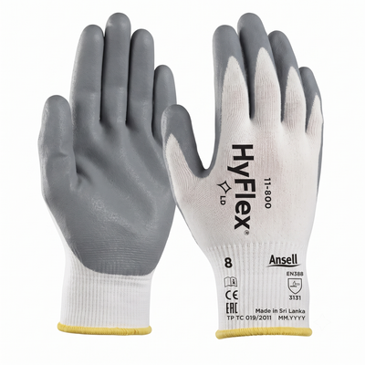 Ansell HyFlex 11-800  Köpük Nitril Montaj İş Eldiveni