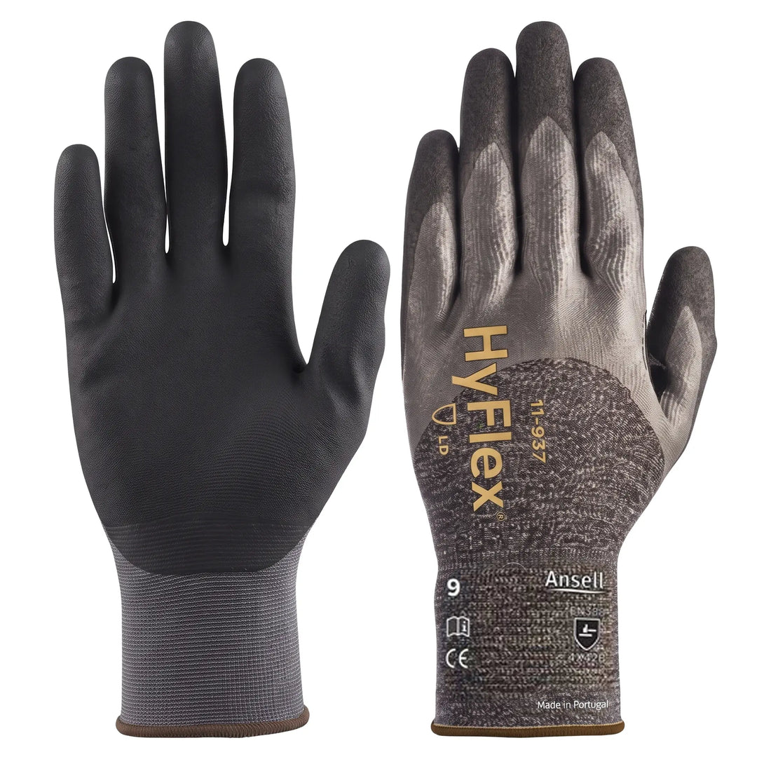 Ansell HyFlex 11-937 Yağ Tutmayan Kesilmeye Dayanıklı İş Eldiveni