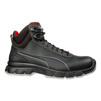 Puma Condor Mid S3 SRC ESD Çelik Burunlu Siyah İş Botu