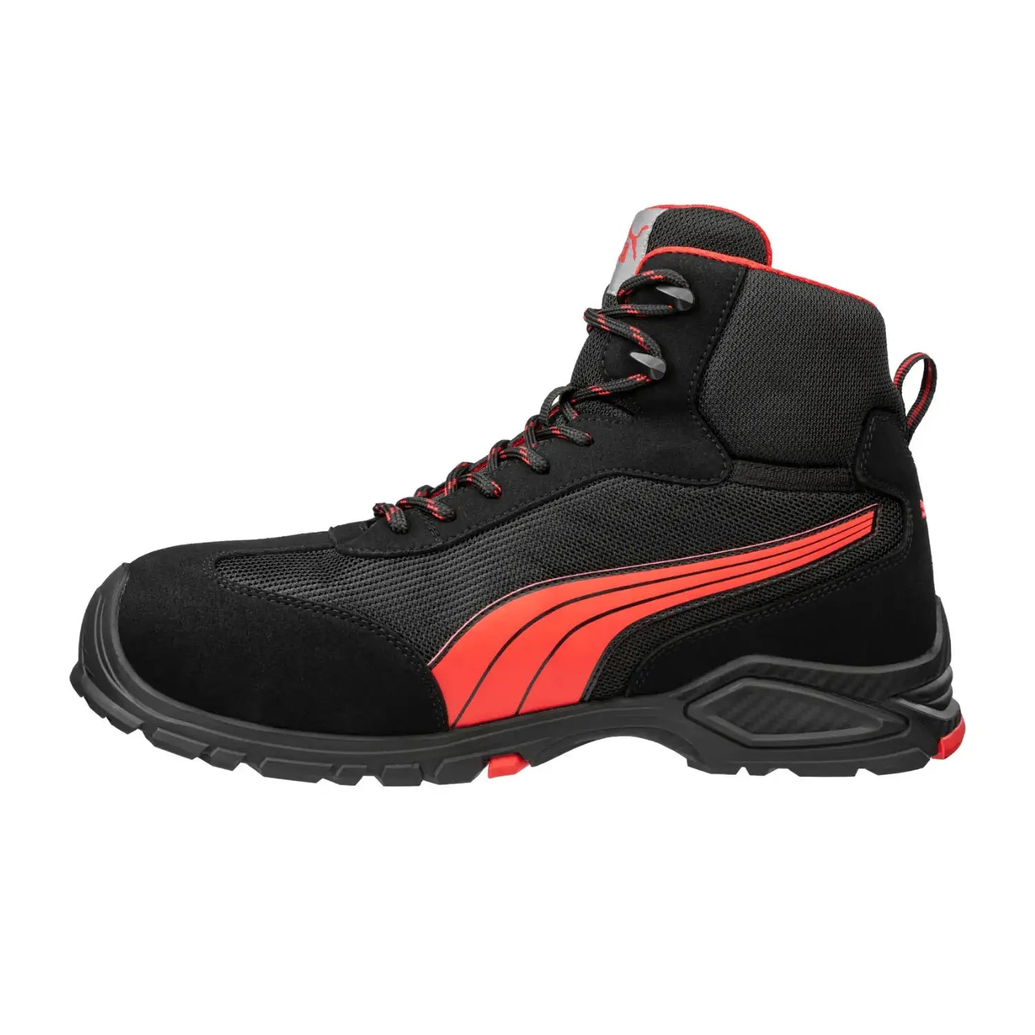 Puma Madrid Mid S1 PL FO SR Alüminyum Burunlu Bilek Destekli İş Botu
