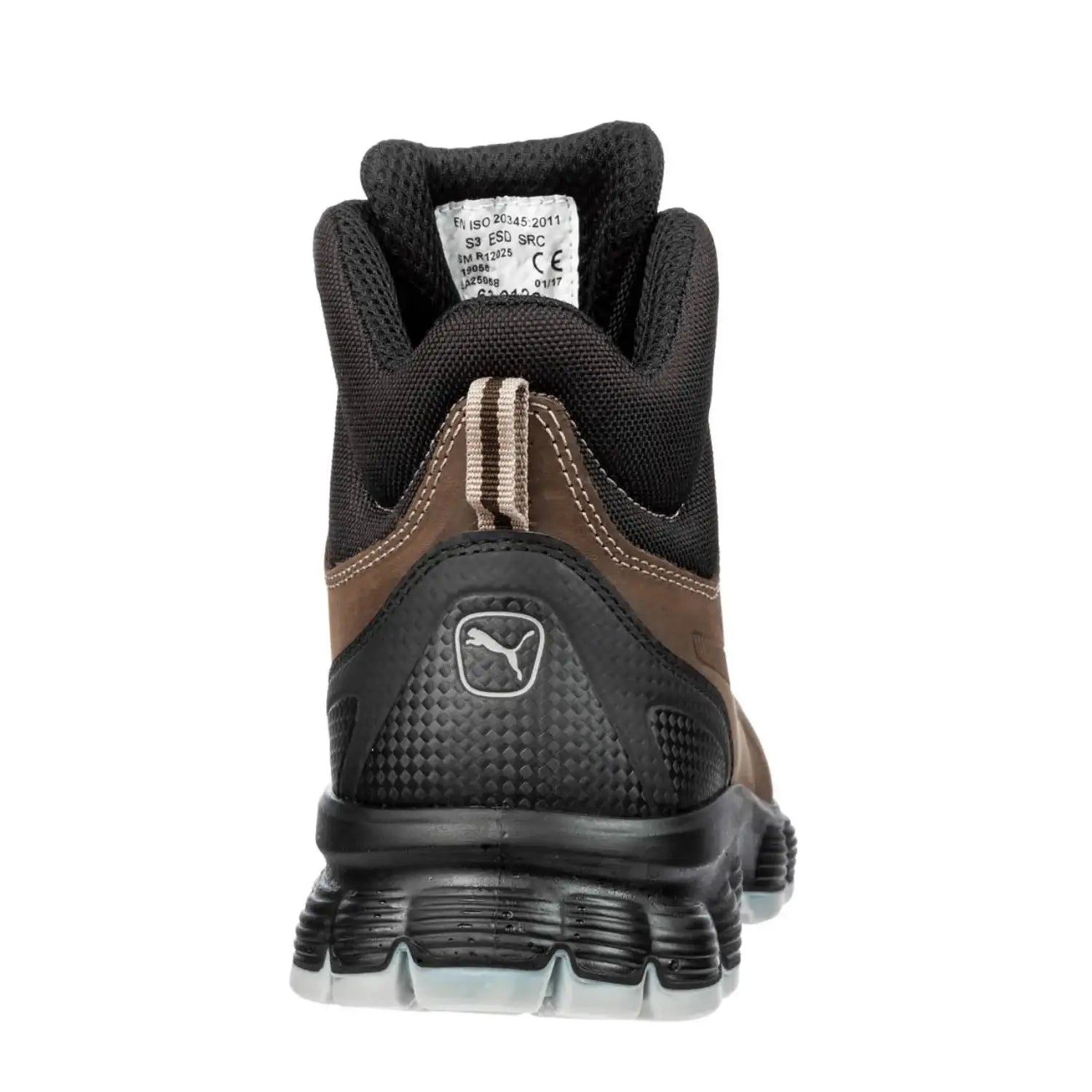 Puma Condor Mid S3 SRC ESD Çelik Burunlu Siyah İş Botu
