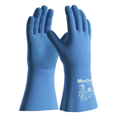 ATG MaxiChem Cut with TRItech 76-733 Kimyasal Dayanımlı Kesilme Dirençli İş Eldiveni - 35 cm
