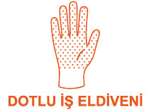 Dotlu İş Eldiveni