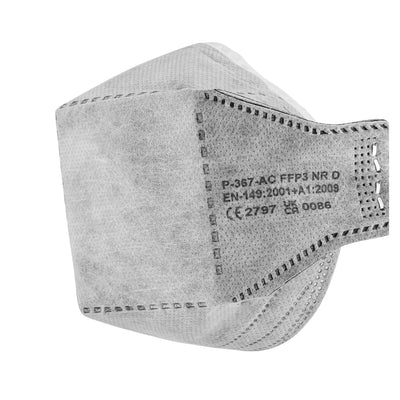 MFA P-367V-AC FFP3 Aktif Karbon Ventilli Toz Maskesi